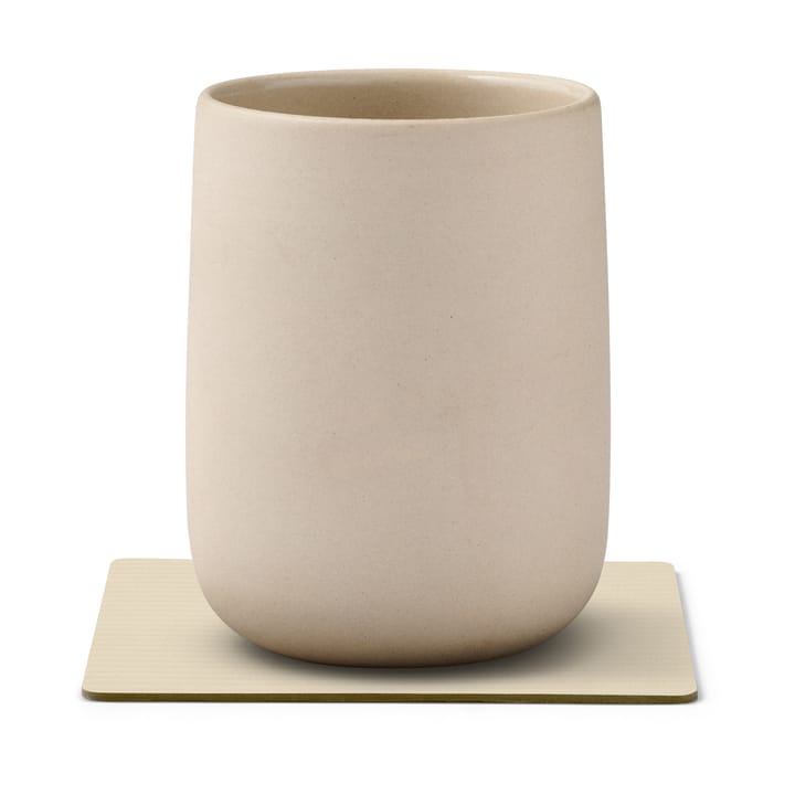 Sous-verre Corduroy square, Vanilla LIND DNA