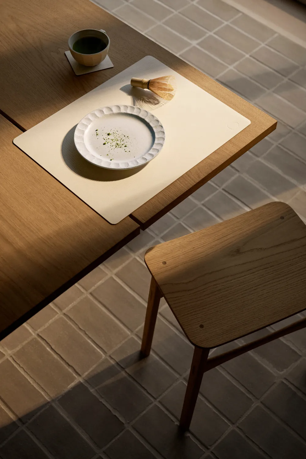 Sous-verre Corduroy square, Vanilla LIND DNA