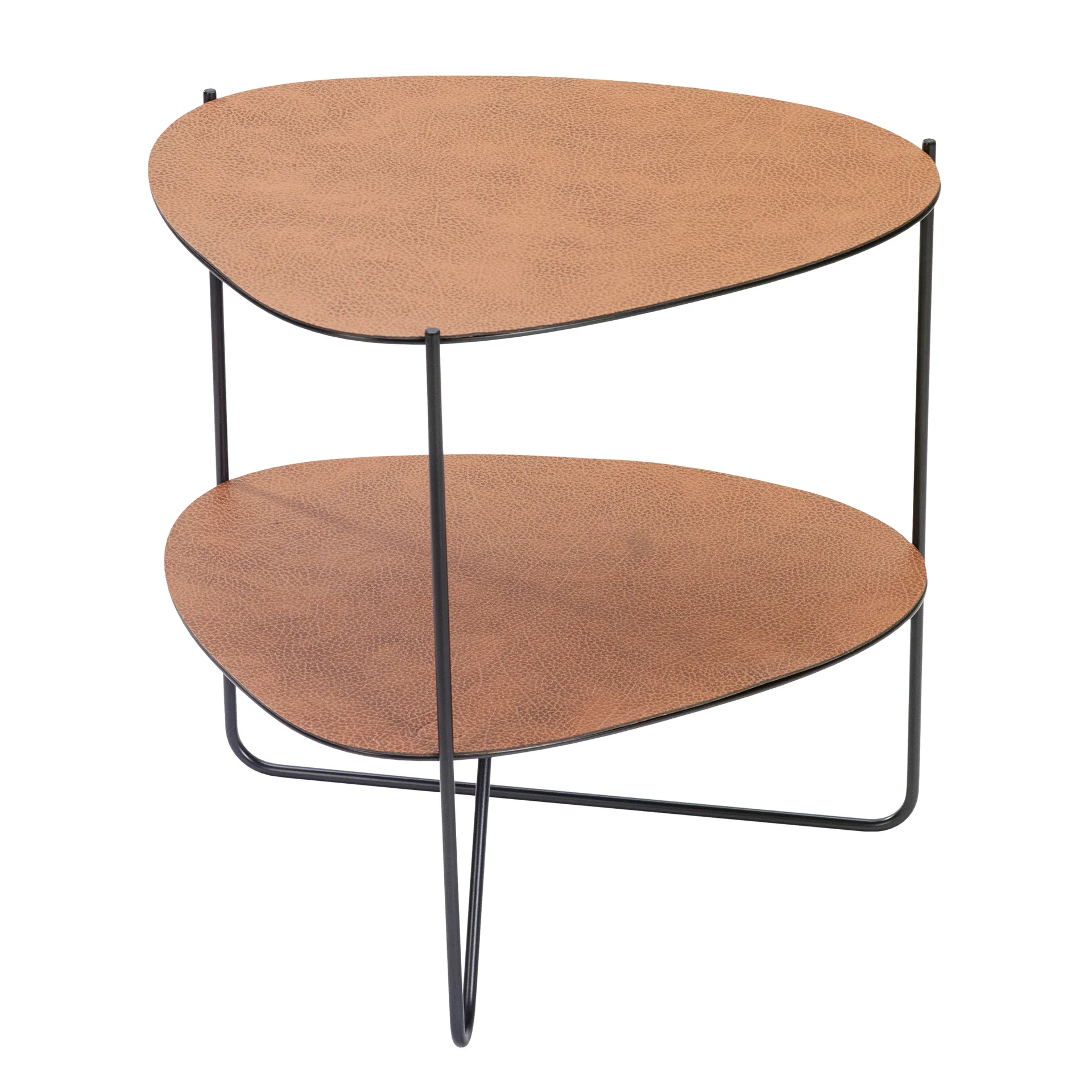 Table d'appoint Curve Double Hippo, Nature LIND DNA