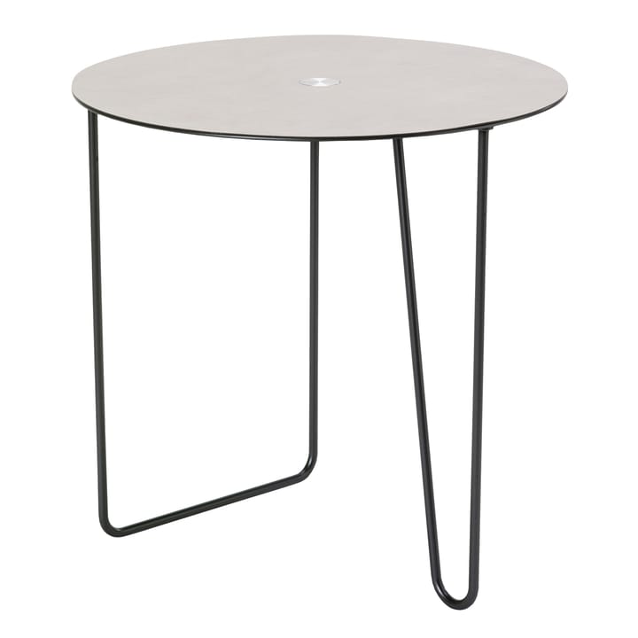 Table d'appoint TurnTable Nupo L, Anthracite-gris clair LIND DNA