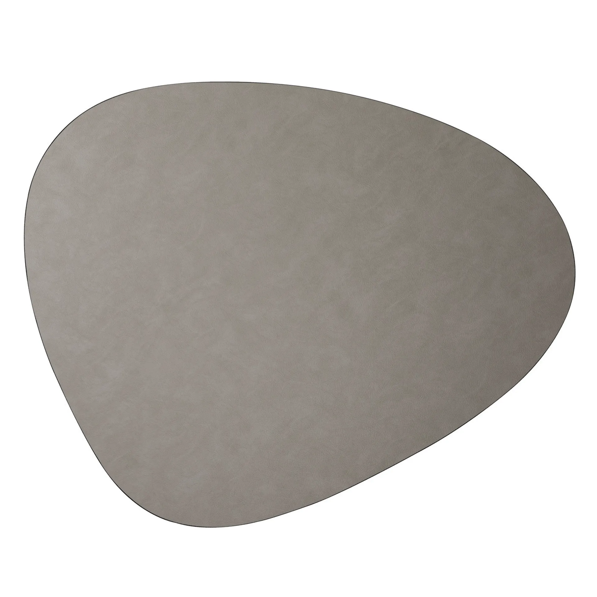 Tapis en cuir Curve Cloud XXL, Light grey LIND DNA