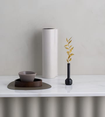 Vase Silhouette 120 - Black steel - LIND DNA