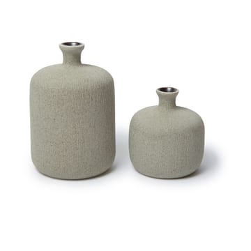 Vase Bottle - Sand grey, small - Lindform