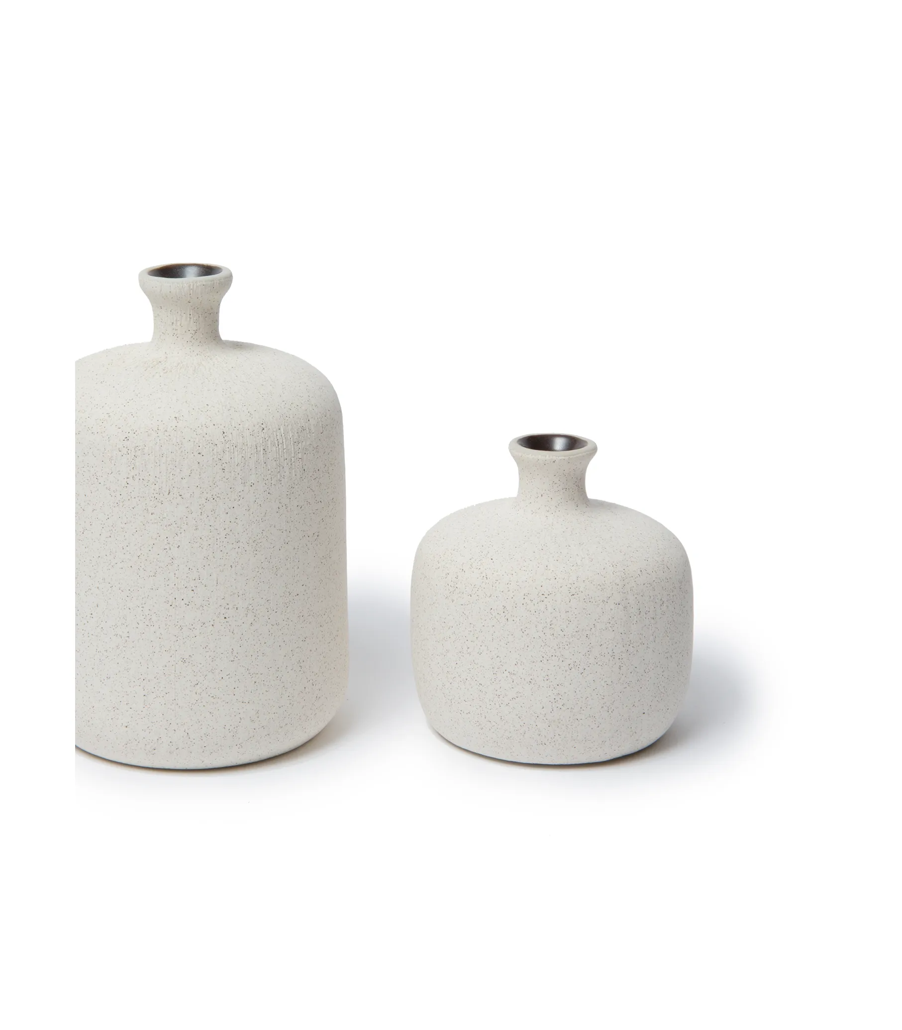 Vase Bottle, Sand white, small Lindform