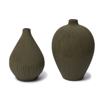 Vase Ebba medium - Forest green - Lindform