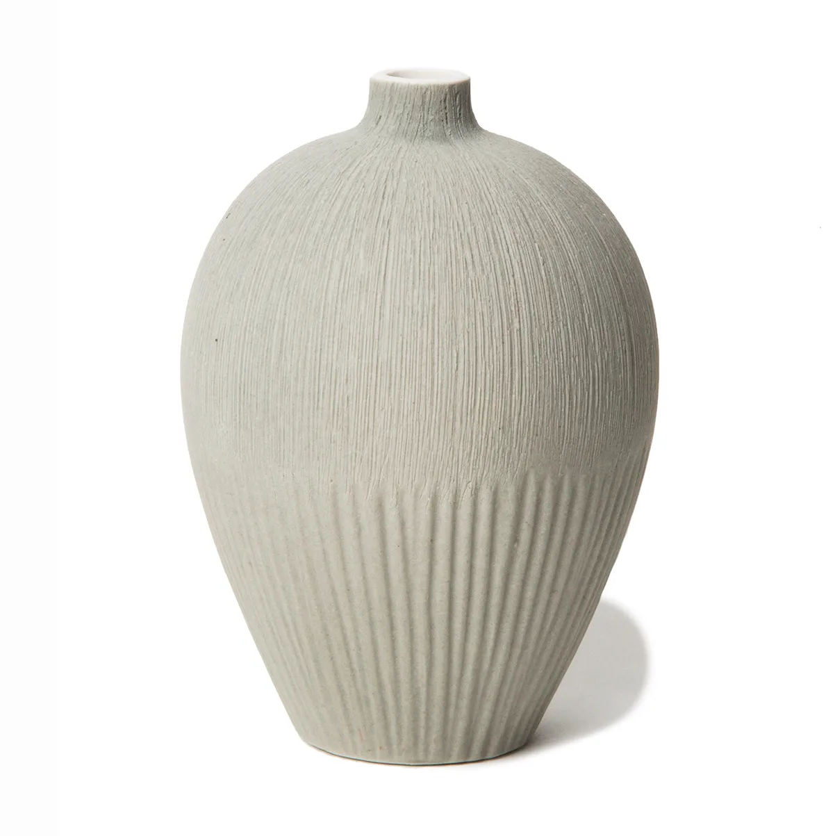 Vase Ebba medium, Light grey Lindform