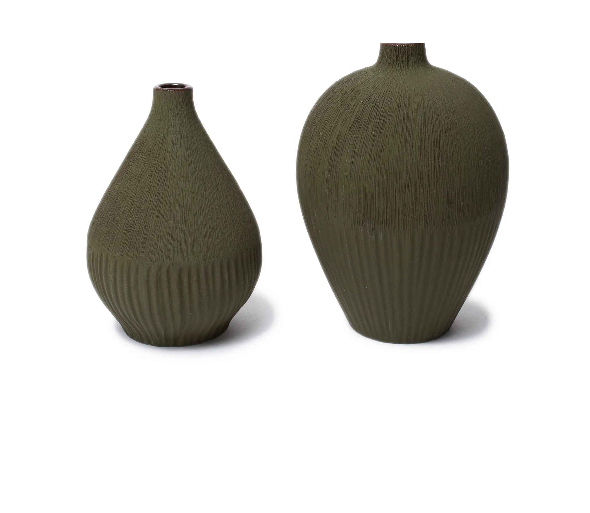 Vase Kobe, Forest green Lindform