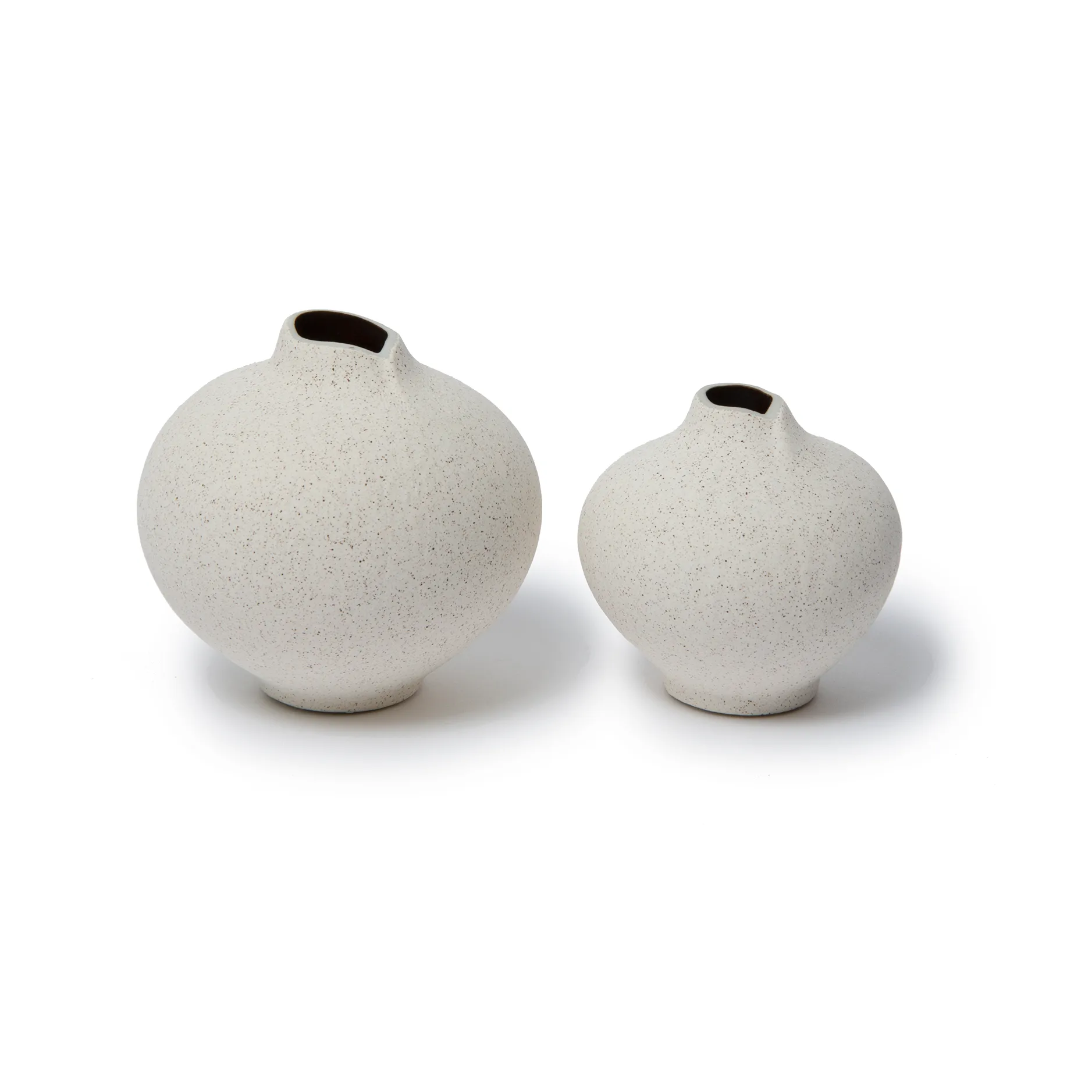 Vase Line, Sand white, medium Lindform