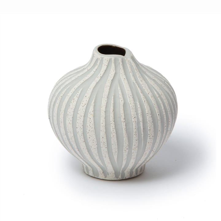Vase Line - Sand white stone stripe, small - Lindform