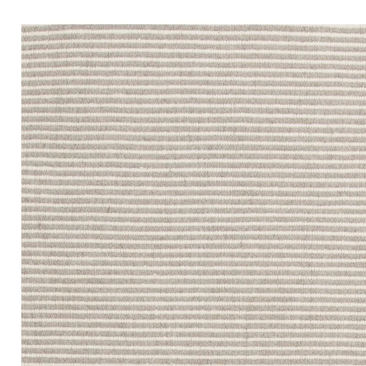 Tapis en laine Ajo 140x200cm, Argenté Linie Design