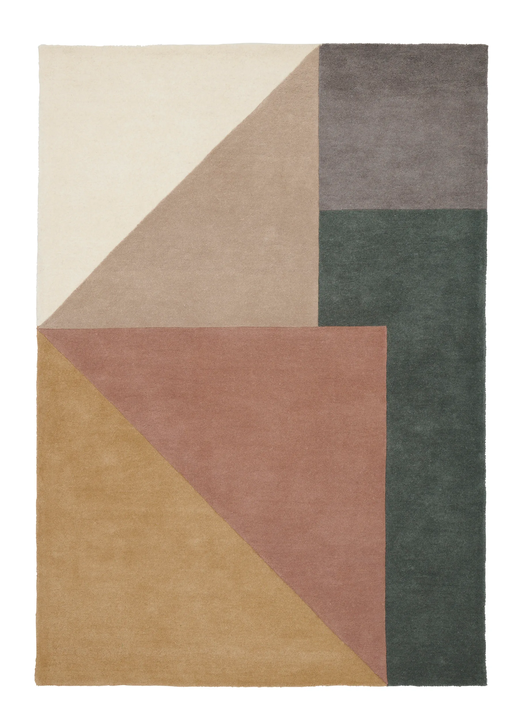 Tapis en laine Arguto 200x300cm, Rose Linie Design