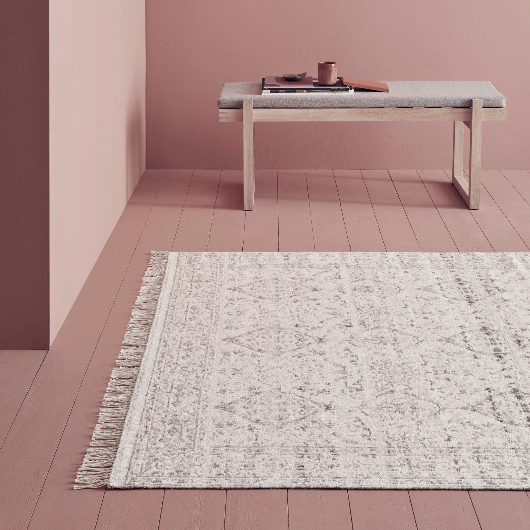 Tapis en laine Dolzago 170x240cm, Grey Linie Design