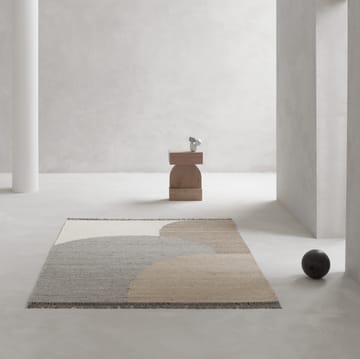 Tapis en laine Eik 140x200 cm - Grey - Linie Design