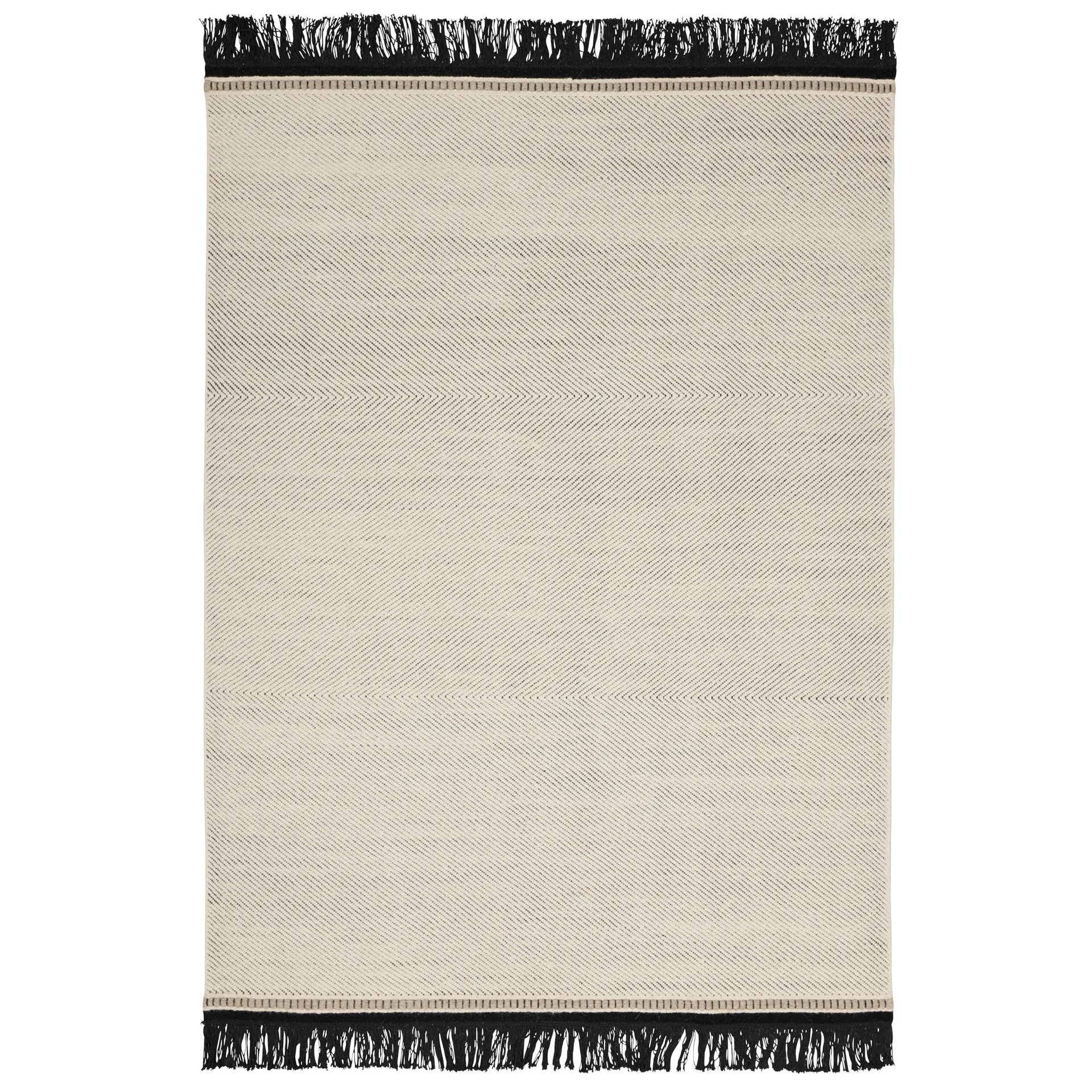 Tapis en laine Fenja 140x200cm, White Linie Design