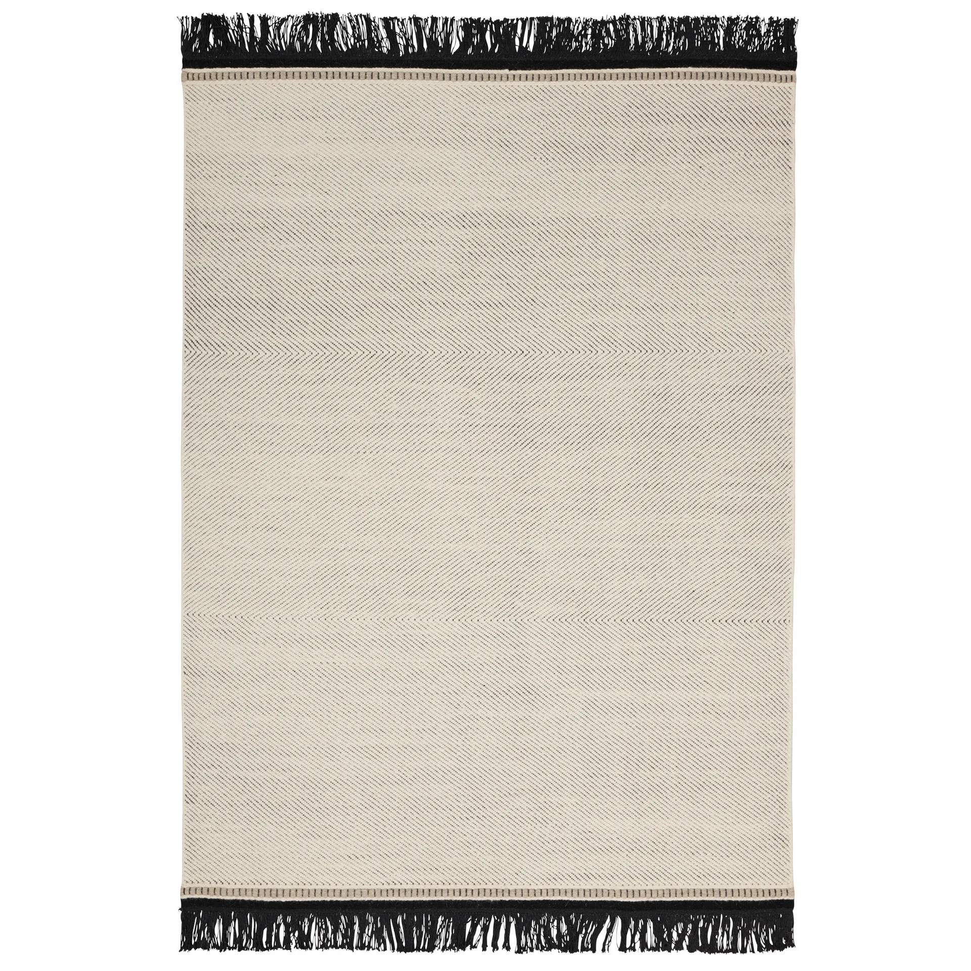 Tapis en laine Fenja 170x240cm, White Linie Design