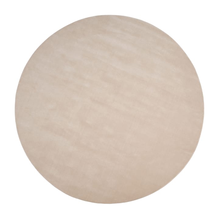 Tapis en laine Halo Cloud rond Ø 250 cm - Beige - Linie Design