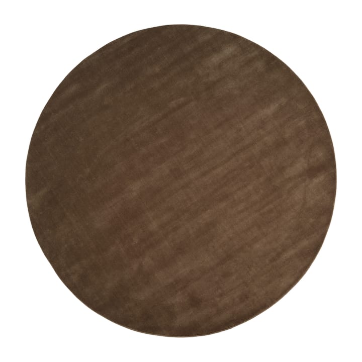 Tapis en laine Halo Cloud rond Ø 250 cm - Moss - Linie Design