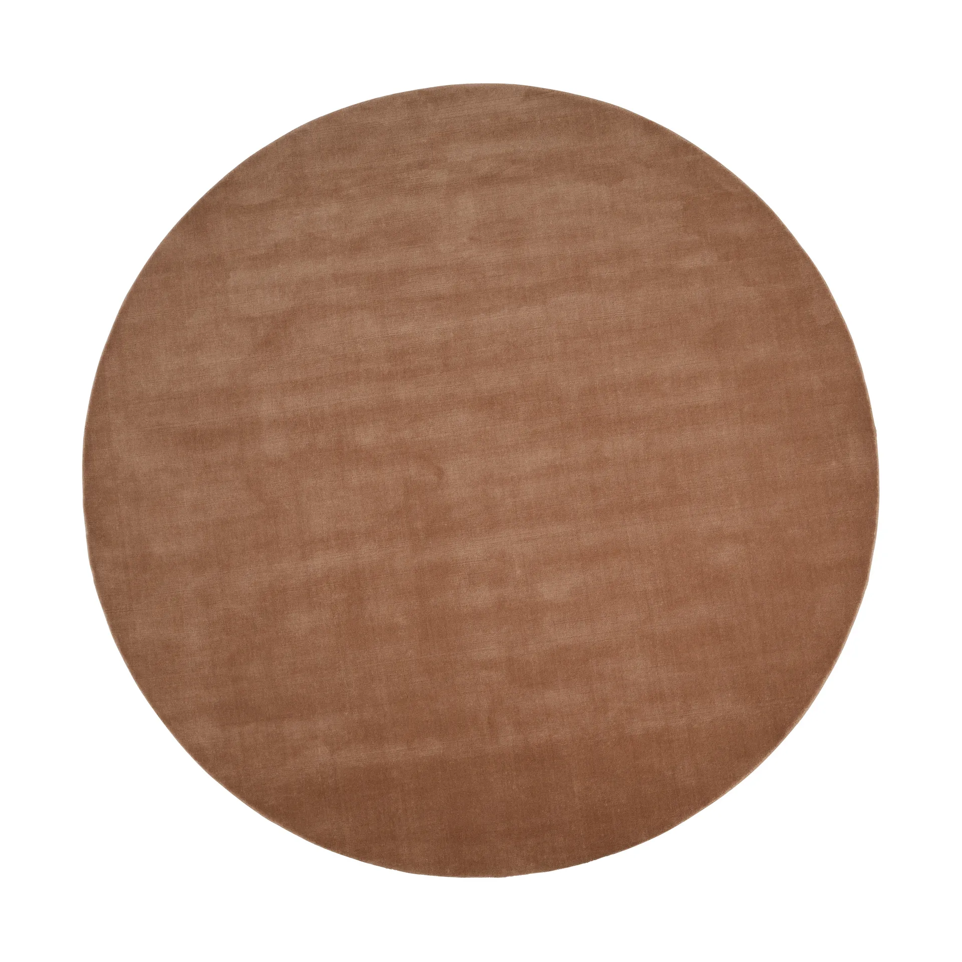 Tapis en laine Halo Cloud rond, Amber, Ø300 cm Linie Design