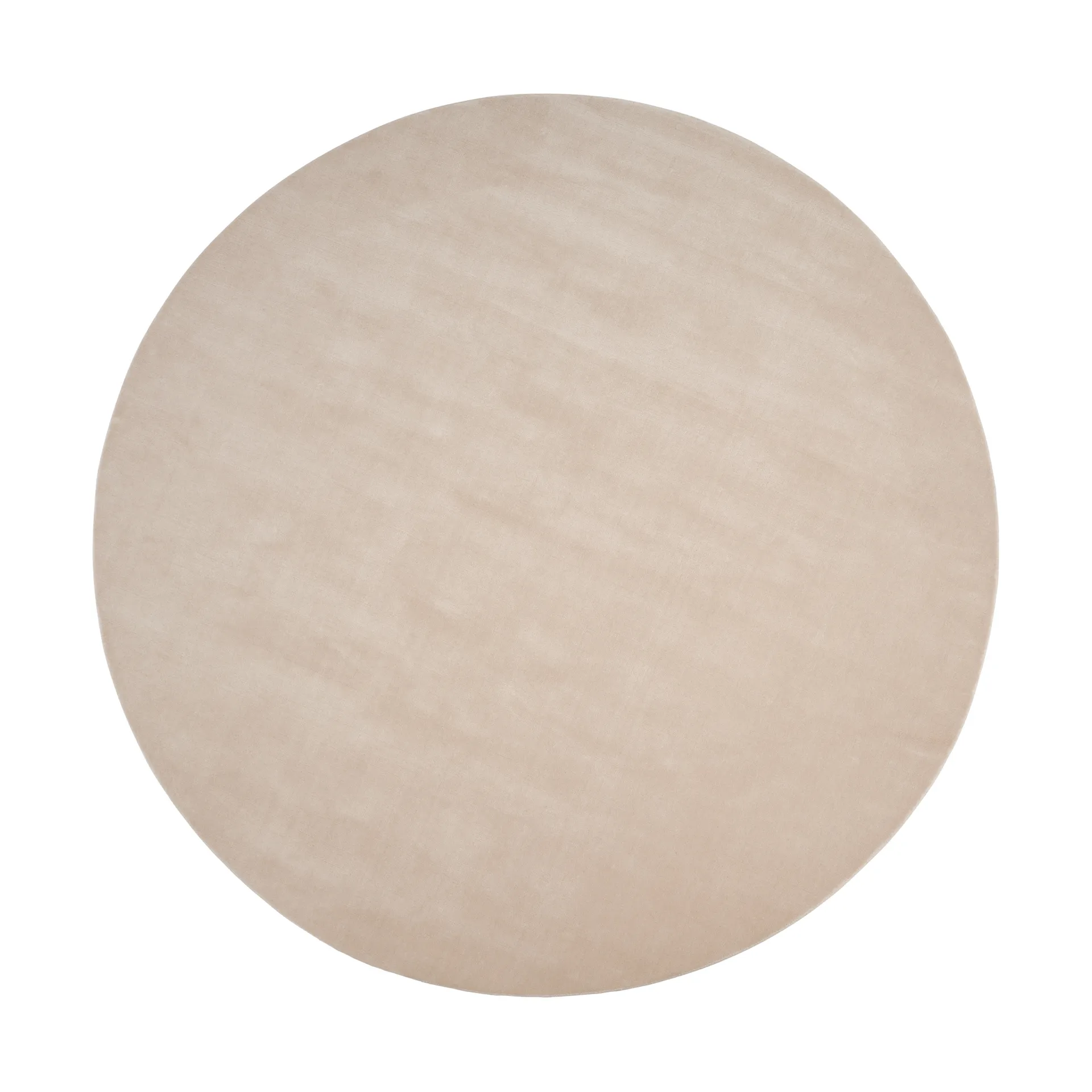 Tapis en laine Halo Cloud rond, Beige, Ø300 cm Linie Design