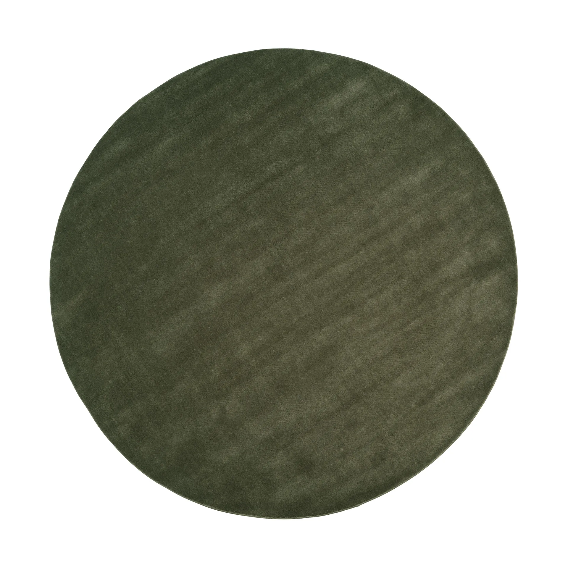 Tapis en laine Halo Cloud rond, Moss, Ø300 cm Linie Design