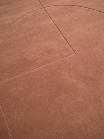 Tapis en laine Lineal Poem - Amber, 200x300 cm - Linie Design
