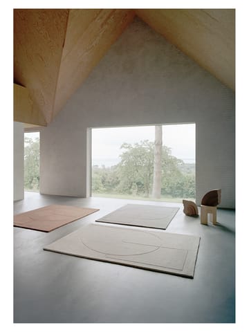Tapis en laine Lineal Poem - Amber, 200x300 cm - Linie Design