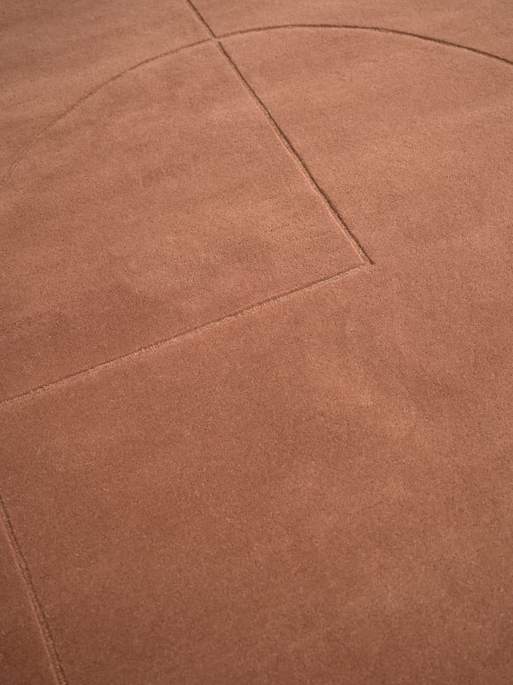 Tapis en laine Lineal Poem, Amber, 250x350 cm Linie Design