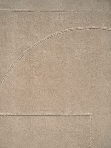 Tapis en laine Lineal Poem - Beige, 170x240 cm  - Linie Design