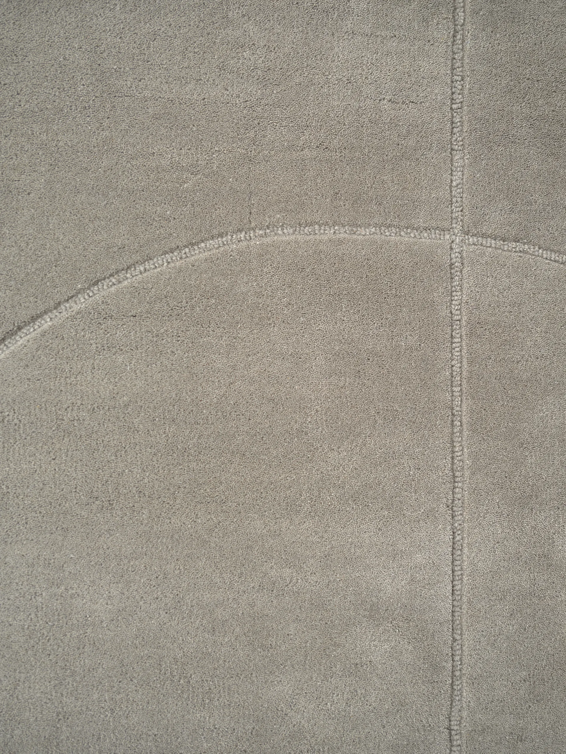 Tapis en laine Lineal Poem, Grey, 170x240 cm Linie Design