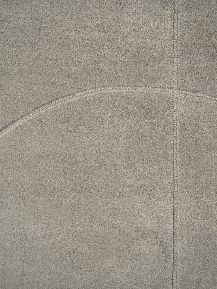 Tapis en laine Lineal Poem - Grey, 200x300 cm - Linie Design