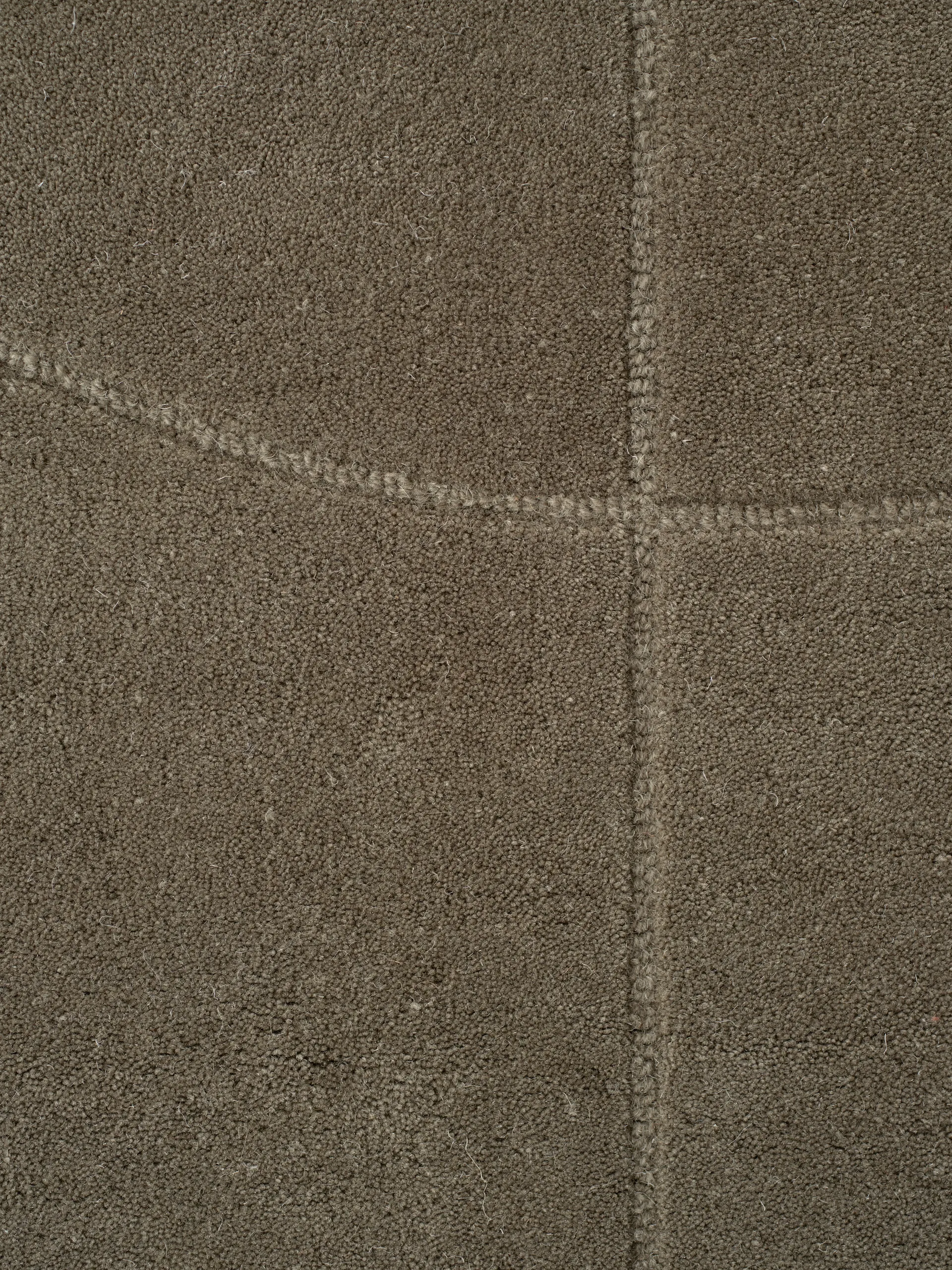 Tapis en laine Lineal Poem, Moss, 140x200 cm Linie Design