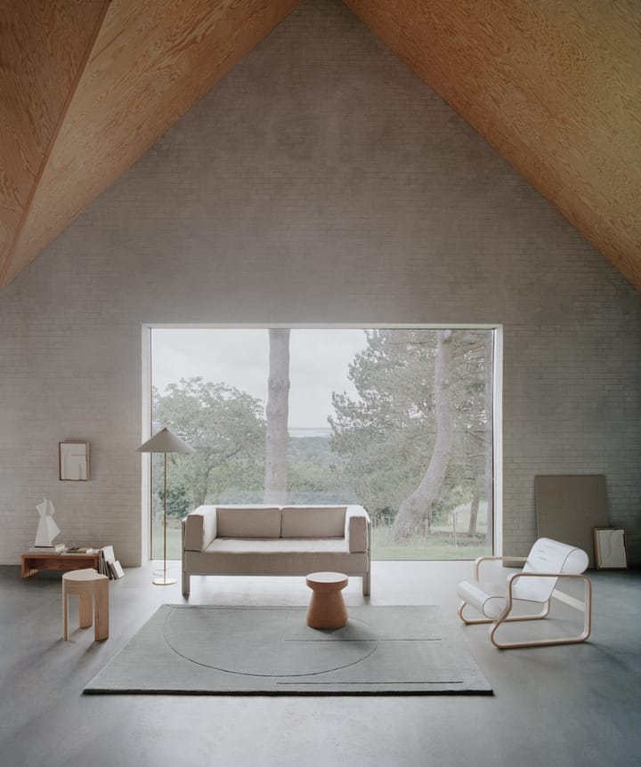 Tapis en laine Lineal Poem, Moss, 200x300 cm Linie Design