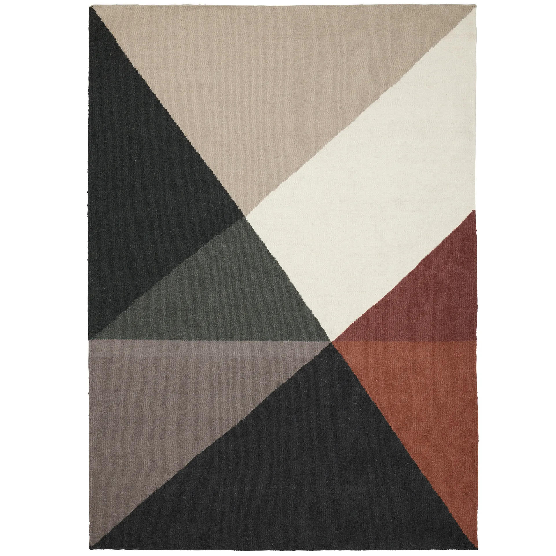 Tapis en laine Metri 140x200cm, Rust Linie Design