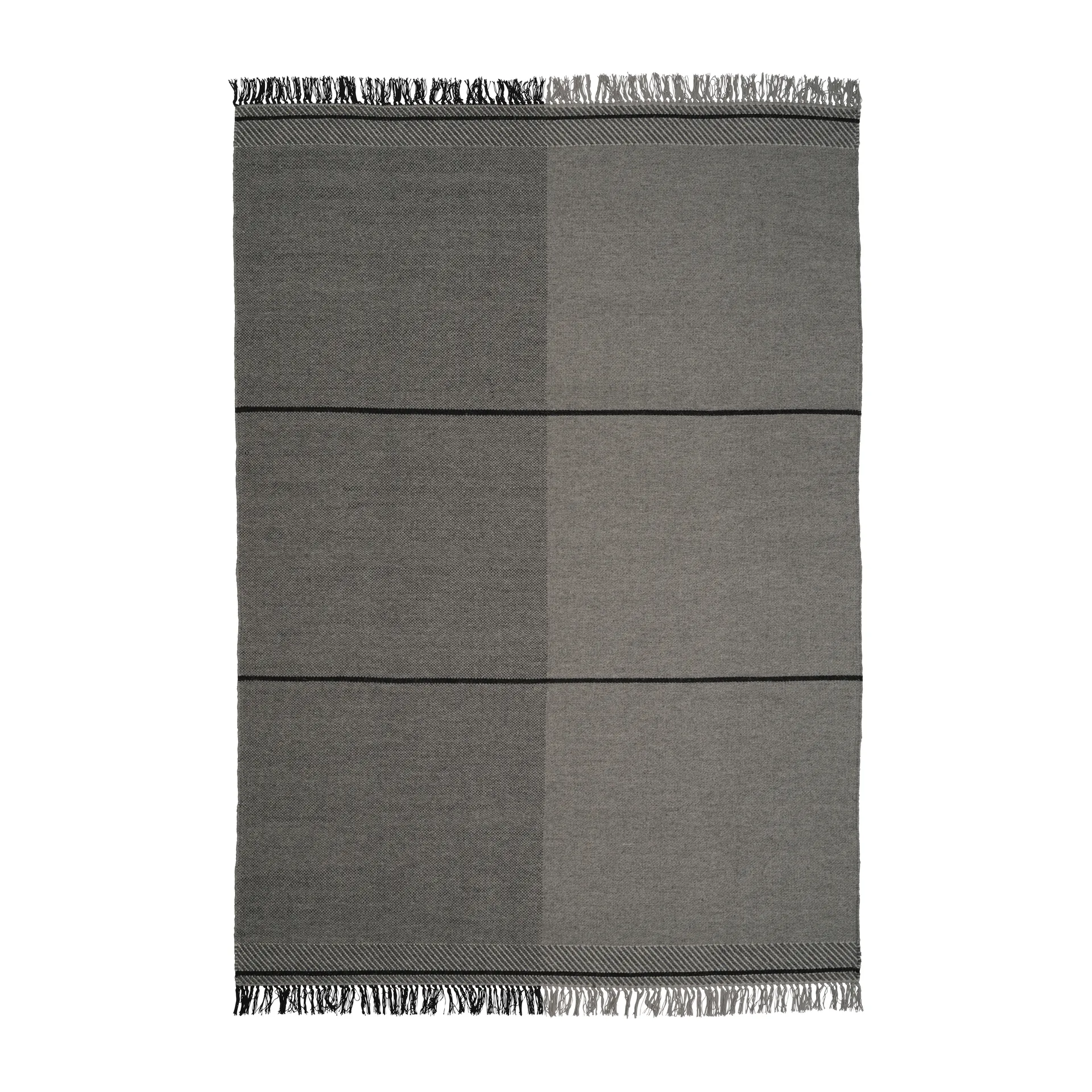 Tapis en laine Mindful Soul 200x300 cm, Stone-grey Linie Design