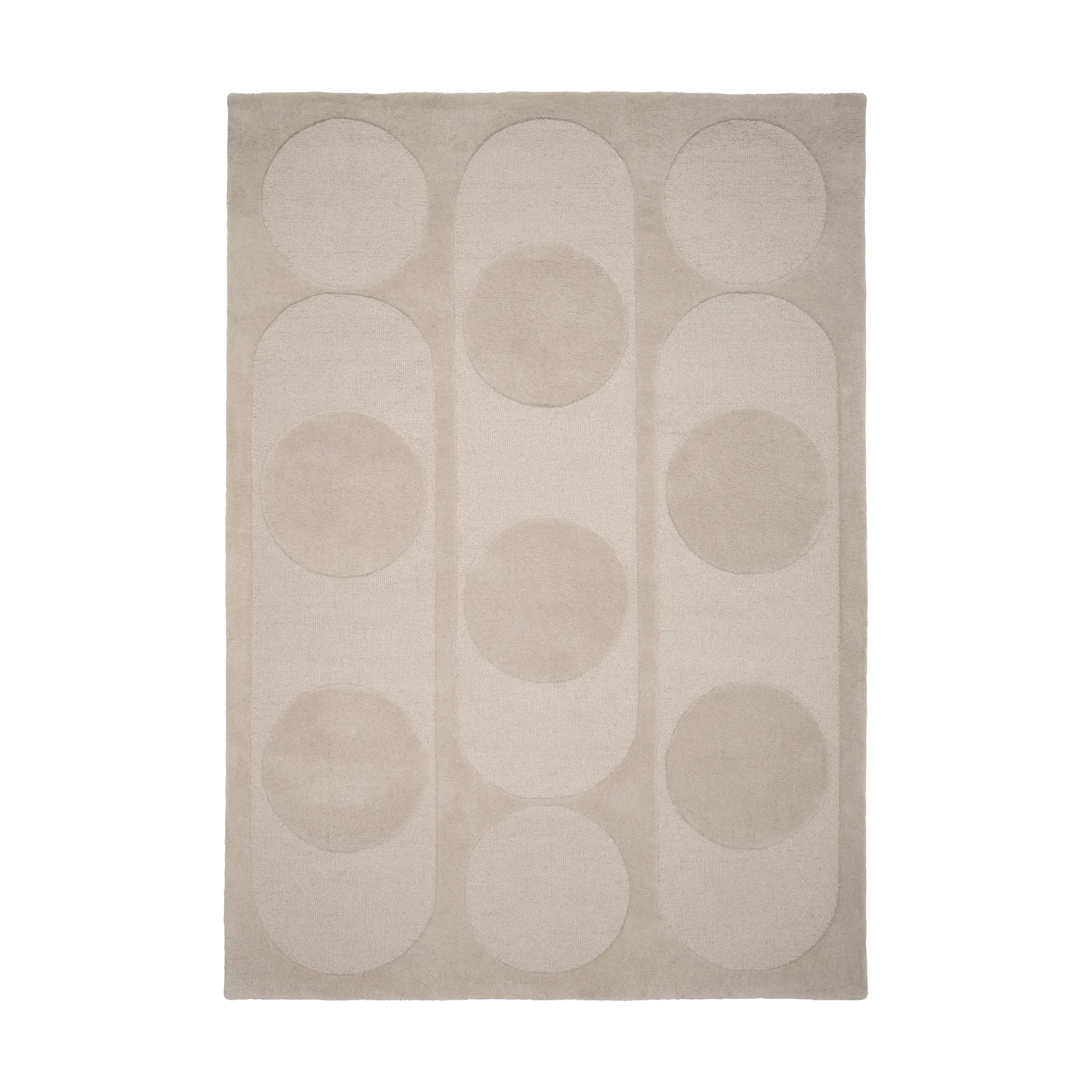Tapis en laine Orb Alliance, Chalk, 250x350 cm Linie Design