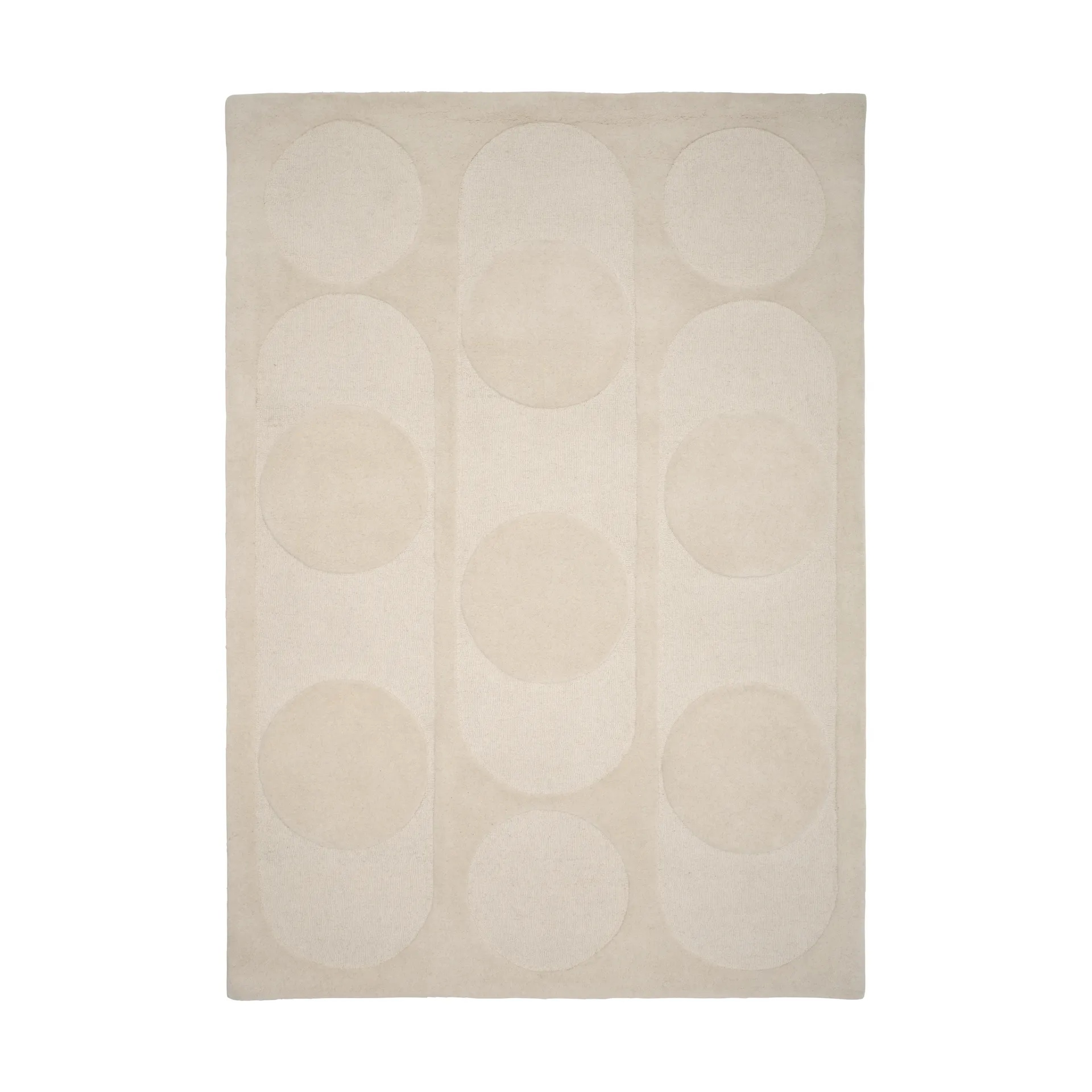 Tapis en laine Orb Alliance, White, 200x300 cm Linie Design