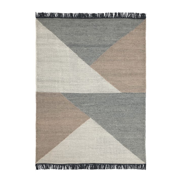 Tapis en laine Skuld - Light grey, 250x350 cm - Linie Design