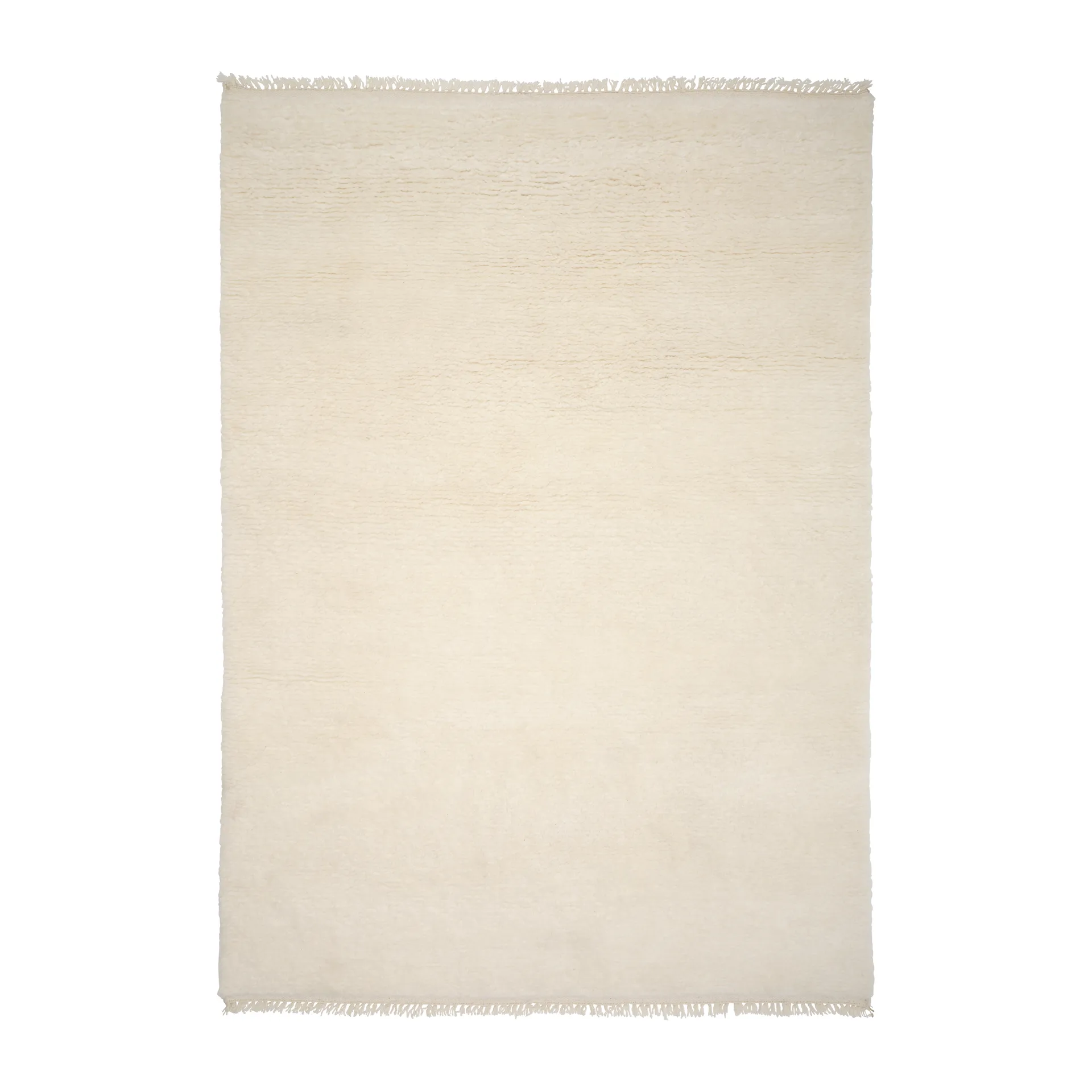 Tapis en laine Soft Savannah, White, 140x200 cm Linie Design