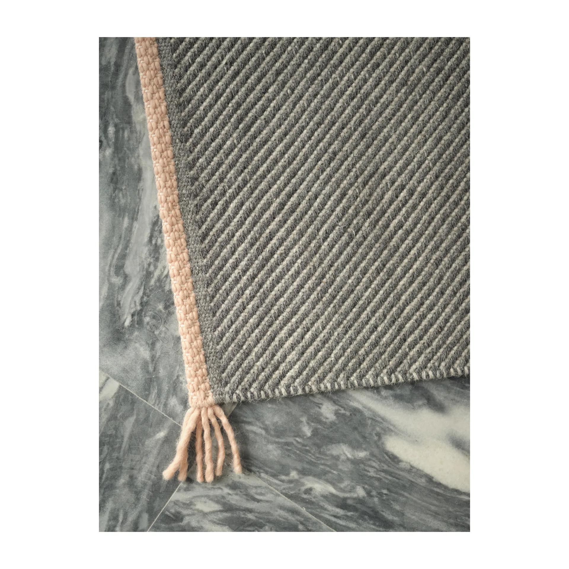Tapis en laine Vision Walk 250x350 cm, Grey-rose Linie Design