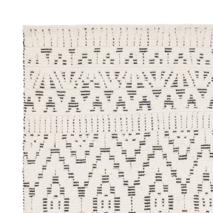 Tapis en laine Zelbio 200x300cm - White-black - Linie Design
