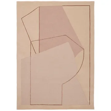 Tapis Furbo 140x200cm - Rose - Linie Design