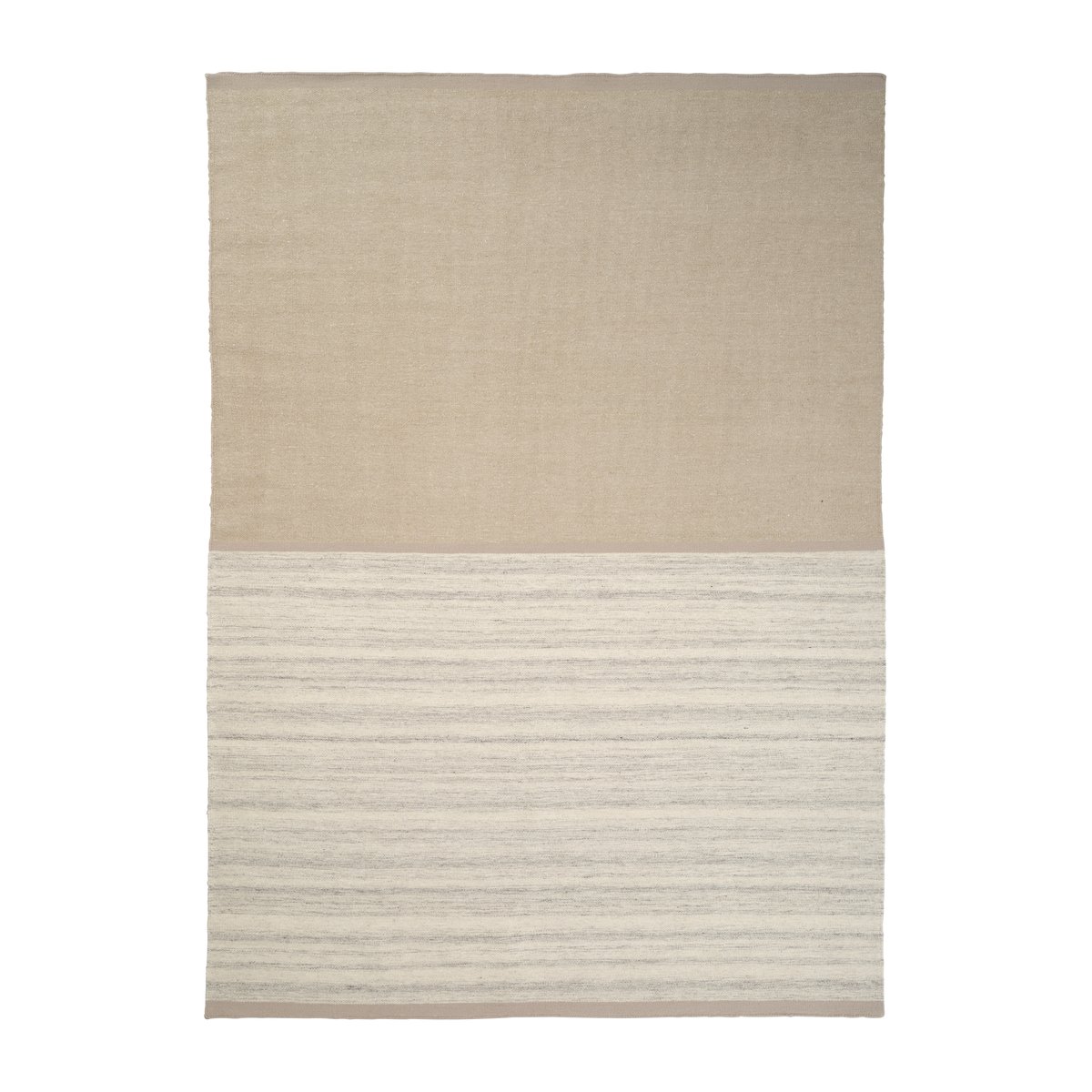 Linie Design Tapis Future Seeds 140x200 cm Beige | Design Scandinave | Tapis en laine | Beige