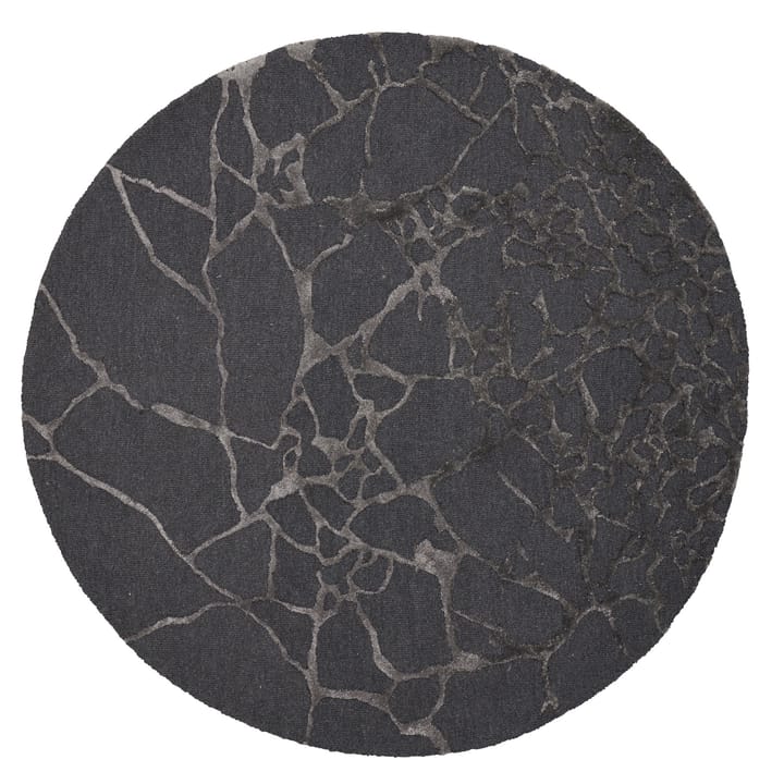 Tapis Marmo Ø170cm, Charcoal Linie Design
