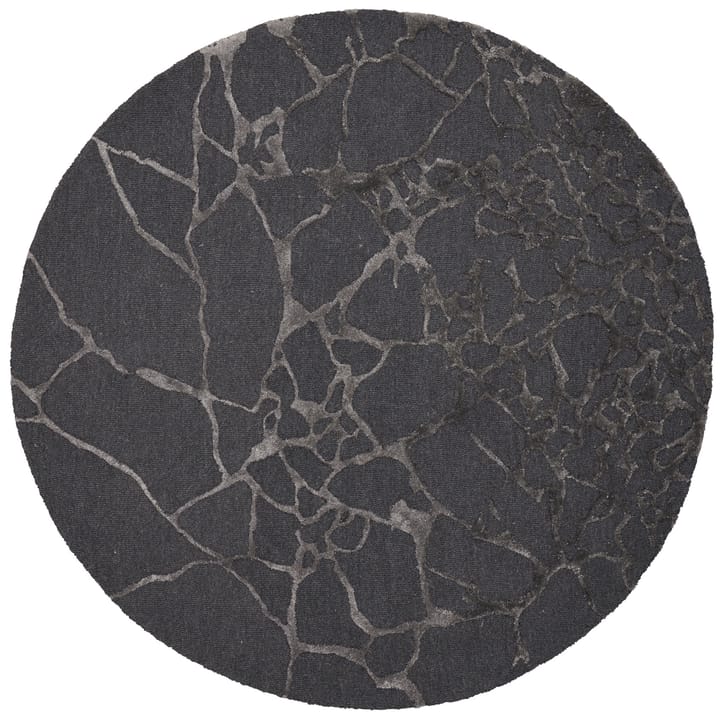 Tapis Marmo Ø250cm, Charcoal Linie Design