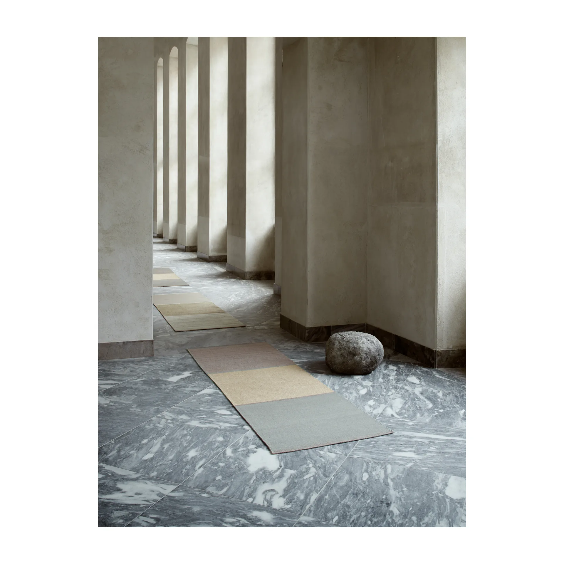 Tapis Modest Ease 80x250 cm, Beige Linie Design