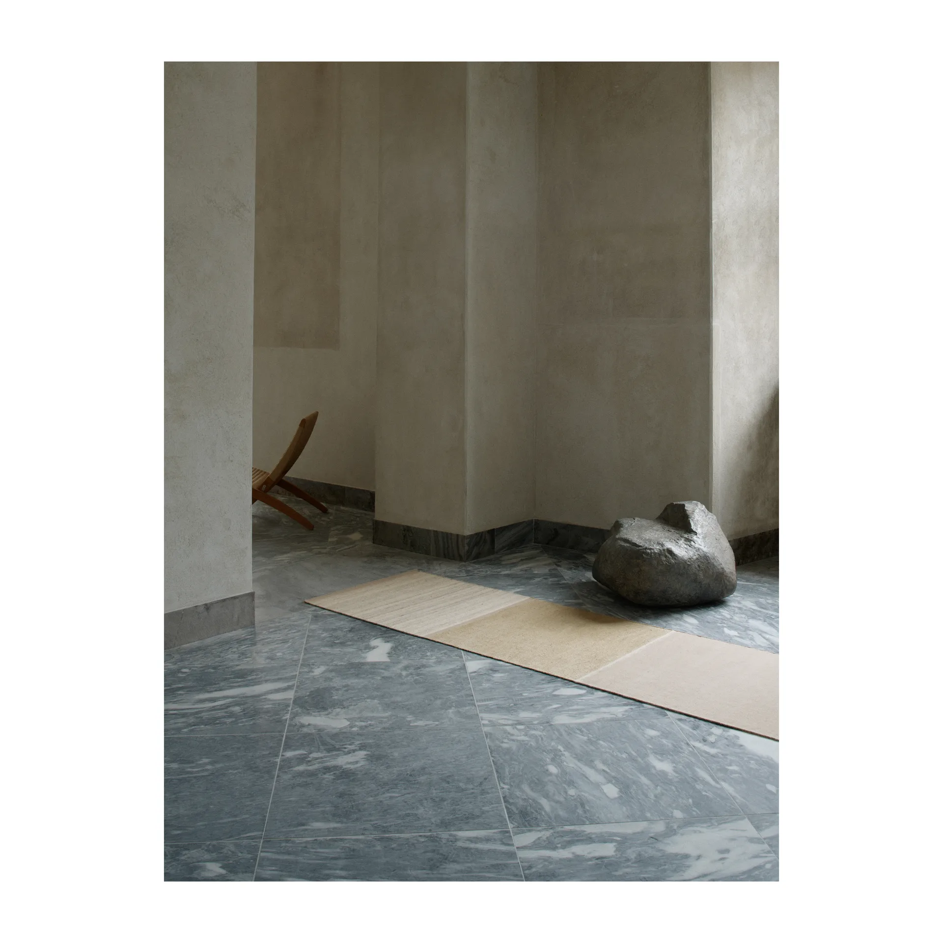 Tapis Modest Ease 80x250 cm, Beige Linie Design