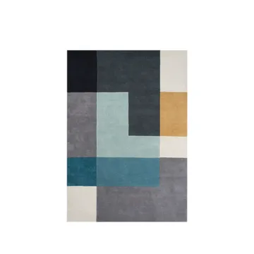 Tapis Ometri - aqua, 170x240 cm, aqua, 170x240 cm - Linie Design