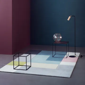 Tapis Ometri - aqua, 170x240 cm, aqua, 170x240 cm - Linie Design
