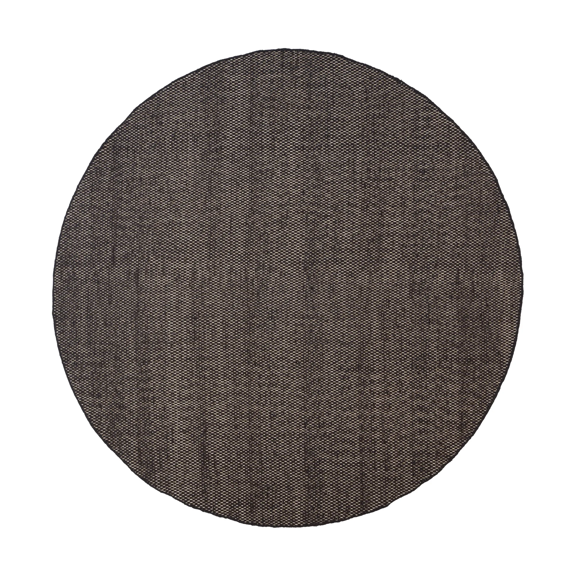 Tapis rond Asko, Black, Ø240 cm Linie Design
