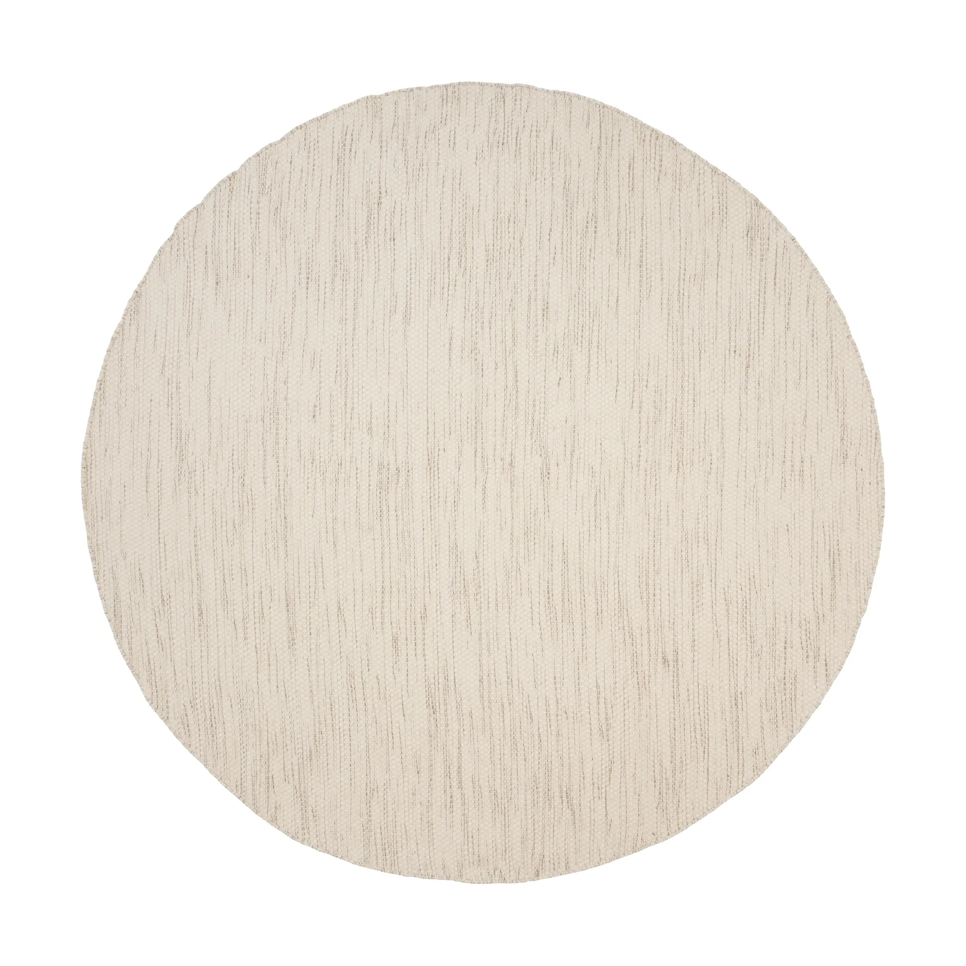 Tapis rond Asko, Offwhite, Ø240 cm Linie Design